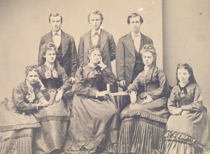 Carthage women a part of the Class of 1876