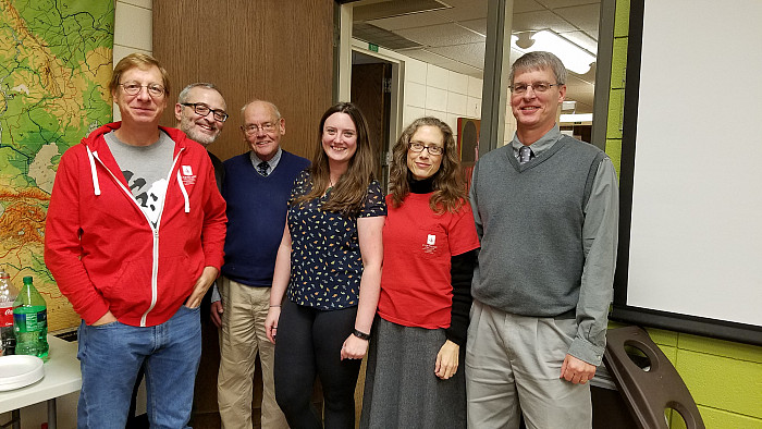 Alumna Caitlin Zant '12 spoke about her life as a maritime archaeologist to the History Department.